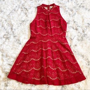 Red Lace Dress